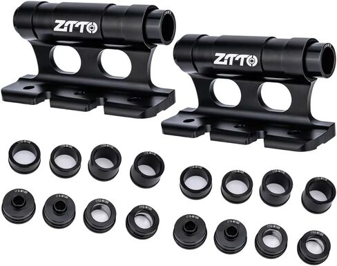 ZTTO دراجة شوكة جبل حامل سقف السيارة يدعم الإصدار السريع من خلال حامل المحور MTB الطريق الدراجة الأمامية شوكة كتلة حامل رفوف (2 قطعة أمامية) in Kuwait