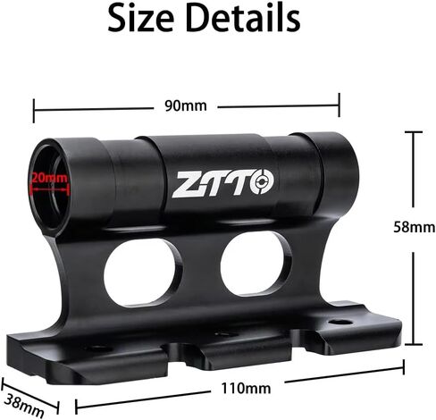 ZTTO دراجة شوكة جبل حامل سقف السيارة يدعم الإصدار السريع من خلال حامل المحور MTB الطريق الدراجة الأمامية شوكة كتلة حامل رفوف (2 قطعة أمامية) in Kuwait