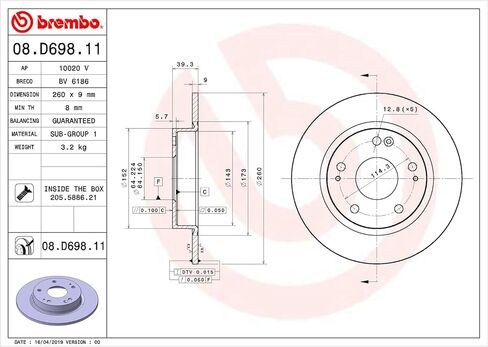 Brembo Brake Disc in Saudi Arabia