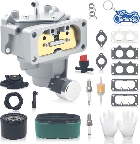 FH661V Carburetor Replacement for Kawasaki FH601V FH641V FH680V FH721V FX801V FX850V 22HP Engine, 15004-1010 15004-7024 15004-0757 15004-1005 Carb with Air Filter Fuel Pump in Kuwait