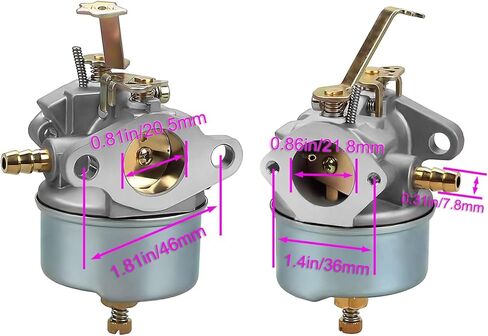 Carburetor For Tecumseh 632230 632272 fit H50-65546S H50-65548S H50-65548T H50-65548U H50-65548V H50-65591V in Kuwait