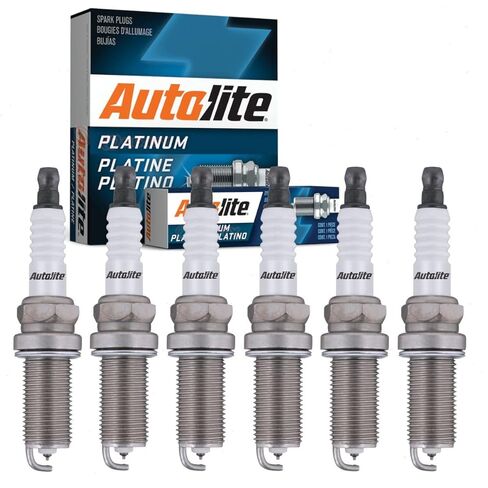 6 pc Autolite Platinum Spark Plugs Compatible with Nissan Xterra 4.0L V6 2005-2015 in Saudi Arabia