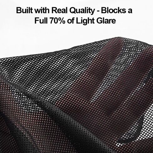 4PCS Car Window Shades, Block Light Car Window Covers Privacy Curtains for Breastfeeding, Taking a nap, Changing Clothes, Sun Protection, Road Trips & Rest, Black in Saudi Arabia