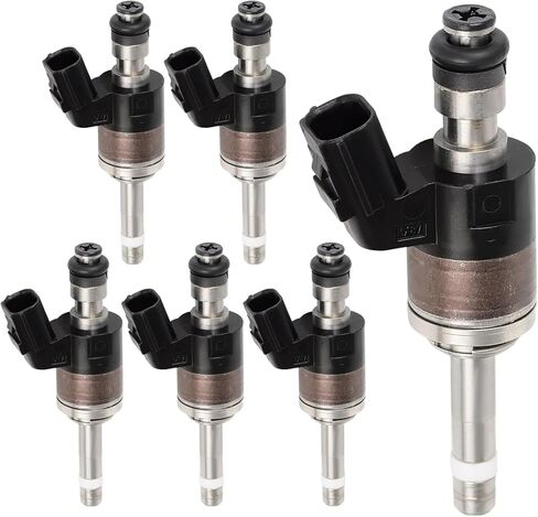 6pcs Fuel Injector FJ1372 Fit for Honda Odyssey 2018 2019 for Pilot 2016-2020 for Ridgeline 2017-2019 16010RLV305 16010RLV315 in Saudi Arabia