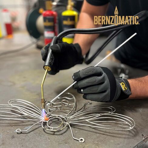 قضبان لحام/لحام ألومنيوم من Bernzomatic AL3 مع قضبان مقاس 12 بوصة لدرجة حرارة العمل 720-750 درجة، قطعتان in Kuwait