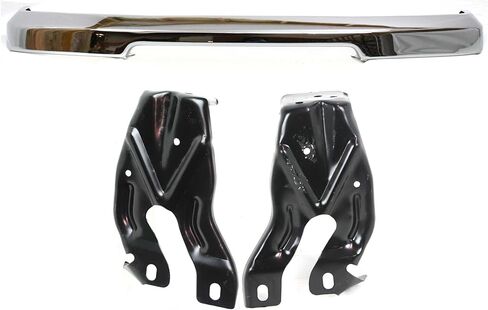 Garage-Pro Bumper Kit for Nissan Frontier Base SE XE 1998-2000 Front Chrome Steel Replaces # 620149Z220 F20147Z020-PFM NI1002132 622143S530 NI1067115 622153S530 NI1066115 in Saudi Arabia