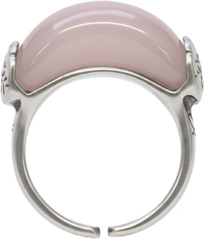 Korean Style Gemstone Hanbok Ring for Women – Adjustable Single Ring Traditional Korean Jewelry, Gift Box Option, Fashion Accessory for Daily & Special Occasions in Saudi Arabia