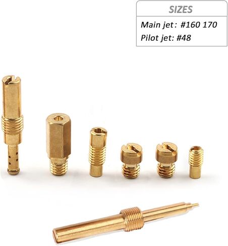 For Yamaha YZ250F (2001-2013)/ YZ426F (2000-2002)/ YZ450F (2003-2009) ATV Carburetor Carb Rebuild Repair Kit in Kuwait