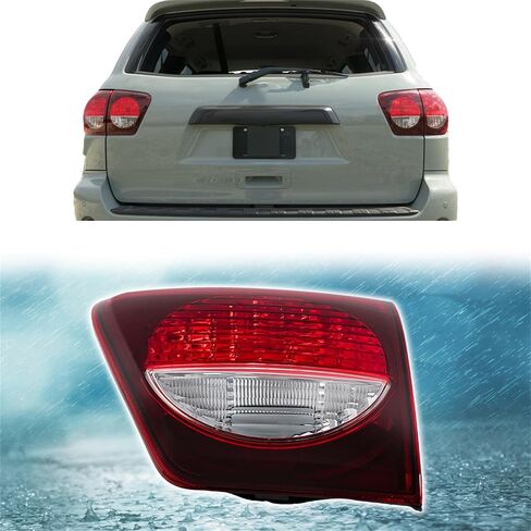 GXYWADY Right Tail Light Assembly Replacement for Sequoia 2018 2019 2020 2021 Rear Inner Tail Lamp Assembly Replacement for 81580-0C050 in Saudi Arabia
