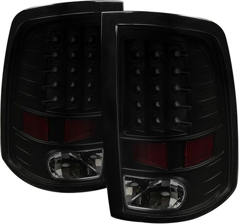 Replacement for 2009 2010 2011 2012 2013 2014 2015 2016 2017 2018 RAM Black Housing Clear Lens Pair Tail Lights in Saudi Arabia