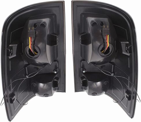 Replacement for 2009 2010 2011 2012 2013 2014 2015 2016 2017 2018 RAM Black Housing Clear Lens Pair Tail Lights in Saudi Arabia