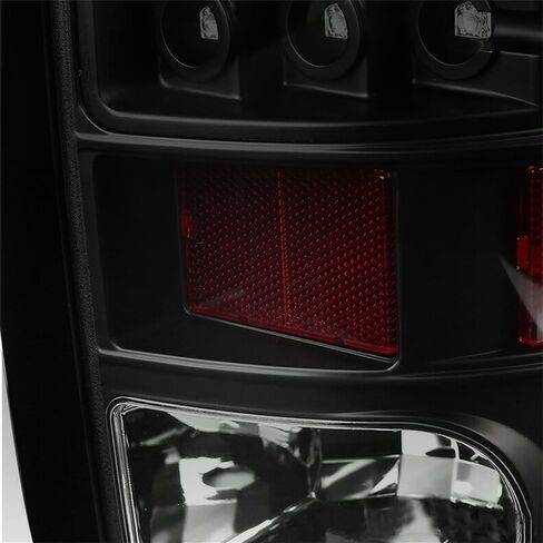 Replacement for 2009 2010 2011 2012 2013 2014 2015 2016 2017 2018 RAM Black Housing Clear Lens Pair Tail Lights in Saudi Arabia