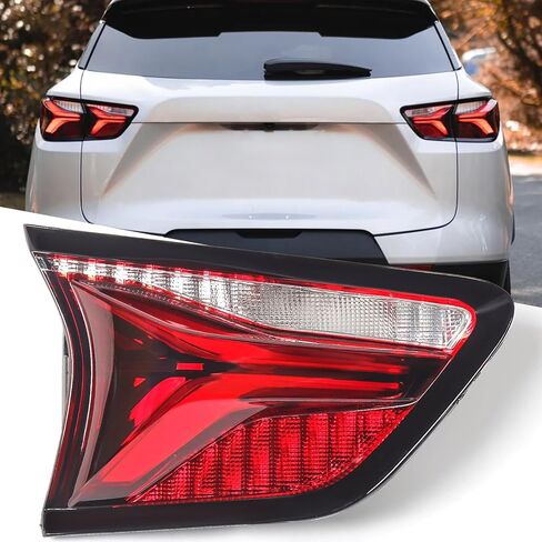 Huray Left LED Inner Tail Light Assembly Fit for Chevy Blazer 2019 2020 2021 2022, LH Taillight w/Bulbs OE Style Rear Brake Lamp Replacement for 84587609 Driver Side in Saudi Arabia