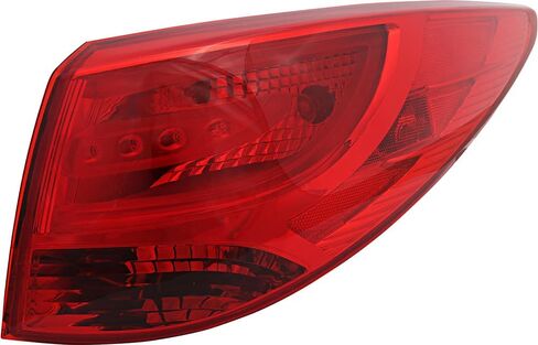 For Hyundai Tucson Outer Tail Light 2010 2011 2012 2013 2014 2015 Passenger Right Side Taillamp Assembly Replacement in Saudi Arabia