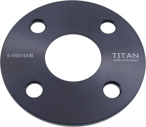 5mm 4x100 Hubcentric Wheel Spacers - Wider Stance, Increased Clearance, Fits Honda EF EG EK EJ EP Civic JDM - 5mm, 4x100, 56.1mm Hub, Set of 4 - Black in Saudi Arabia