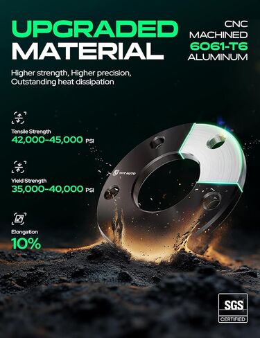 YHTAUTO 5x100/5x112mm فواصل العجلات المركزية 10 مم متوافقة مع أودي، موديلات فولكس فاجن، A4، TT، جيتا، باسات، فواصل إطارات الجولف مع مسامير M14x1.5، تجويف محور 57.1 مم 5 عروة 4 قطع باللون الأسود in Kuwait