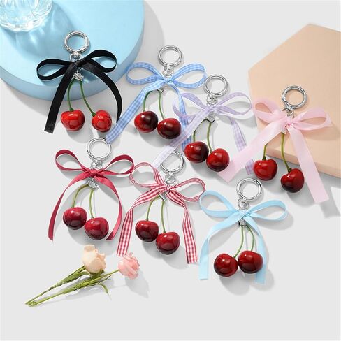 Keychain Purse Charm Hanging Ornament Pendant with Lovely Bowknot Designing for Stylish Women And Teens in Kuwait