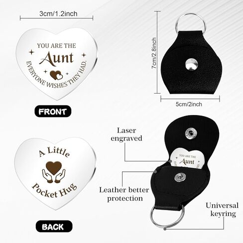 Pocket Hug Token Mother'S Day Gift for Women Long Distance Gifts for Mom Aunt Grandma in Saudi Arabia