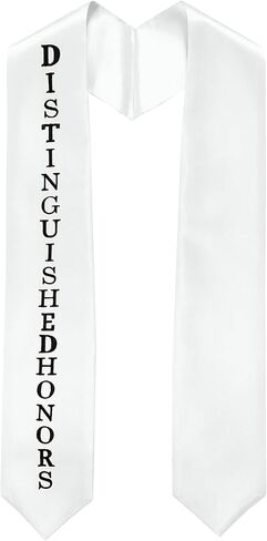 GradPlaza Embroidered or Print Graduation Stole Sash 60'' Long Adults Sash for High School and College in Kuwait