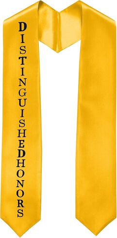 GradPlaza Embroidered or Print Graduation Stole Sash 60'' Long Adults Sash for High School and College in Saudi Arabia