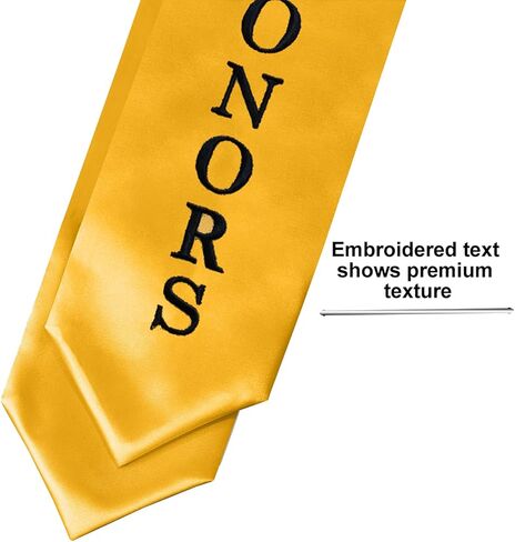 GradPlaza Embroidered or Print Graduation Stole Sash 60'' Long Adults Sash for High School and College in Saudi Arabia