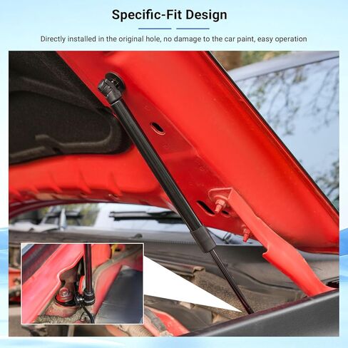 PTYYDS Hood Strut Compatible with 2021-2026 Ford Bronco 2/4 Door Hood Lift Supports Gas Springs Shocks Lift Supports Strut Replacement for 2021-2026 Ford Bronco Accessories in Kuwait