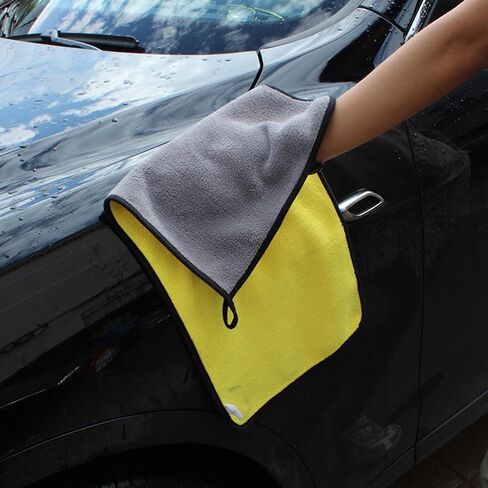 26" x 17" Premium Chamois Towel for Car, Dry Cloth for Dust Removal, Chamois Cloth Wash Car Cleaning Towel Lint-Free Rags for Drying Cars (1 Pack) in Saudi Arabia
