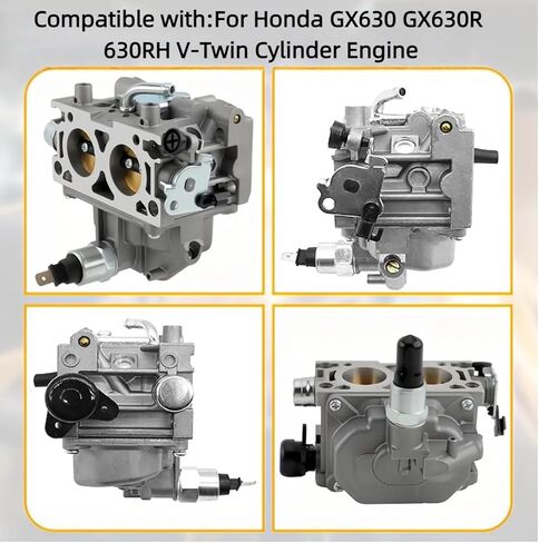 مكربن ​​GX690 لهوندا GX630 GX630R GX630RH GX660 GX690 GX690R V-Twin Cylinder Engine Carb BK07A D Carb Repalce 16100-Z9E-023 16100-Z9E-003 المكربن ​​مع مضخة الوقود 16700-Z6L-003 in Kuwait