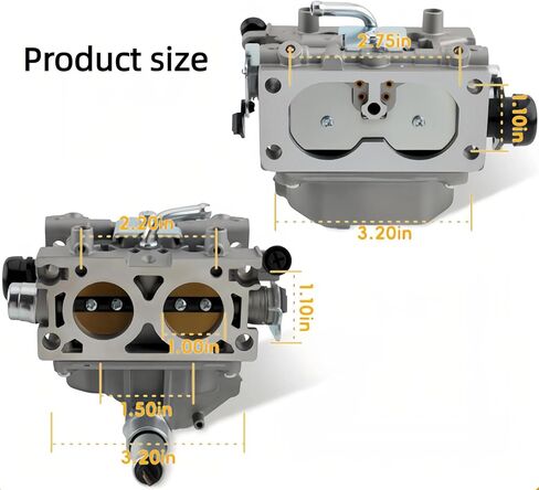 مكربن ​​GX690 لهوندا GX630 GX630R GX630RH GX660 GX690 GX690R V-Twin Cylinder Engine Carb BK07A D Carb Repalce 16100-Z9E-023 16100-Z9E-003 المكربن ​​مع مضخة الوقود 16700-Z6L-003 in Kuwait