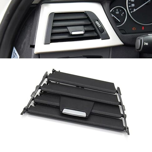 Front Dashboard Air Vent Repair Kit, Air Conditioning AC Grille Outlet Sliding Clip Tab Replacement Compatible with BMW 1 2 3 4 Series F30 F31 F34 F35 F20 F87 F32 F33 (Center 2PCS) in Saudi Arabia