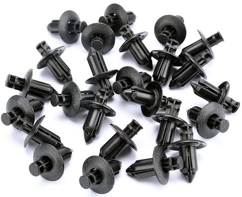 OAUTOO 25pcs 8mm Push-Type Cowl Retainer Clip 91505-SL0-003 for Honda Accord CR-V Civic Odyssey, Acura ILX Legend NSX TSX 1991-2016 in Saudi Arabia