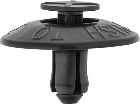 Clipsandfasteners Inc 15 مثبتات من نوع سبلاش آند هيت شيلد من نوع الدفع المتوافقة مع Ford W717823-S300 in Saudi Arabia