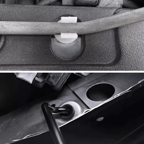 3PCS Hood Prop Rod Clips Car Hood Prop Support Holder for Honda, Car Engine Hood Rod Grommet Stay Clips Compatible with Honda Accord Odyssey Acura TSX Prelude #91503-SS0-003 91604-SD2-013 in Kuwait