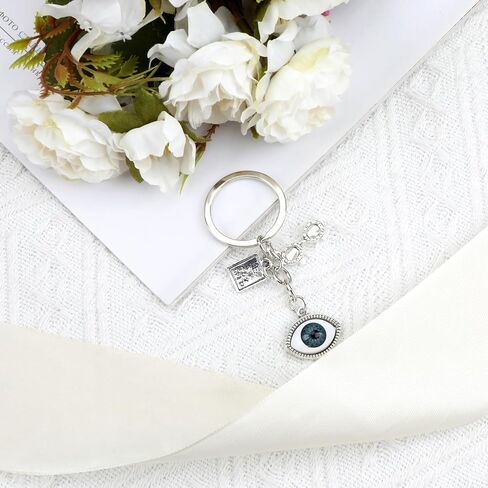 Eyeball Keychain with Glasses & Eye Chart Charm,Fun Gift for Eye Doctors & Vision Enthusiasts in Saudi Arabia