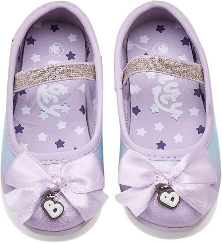 Ground Up Girls Bluey Ballet Flat (Toddler), Lilac Purple, 10 in Kuwait