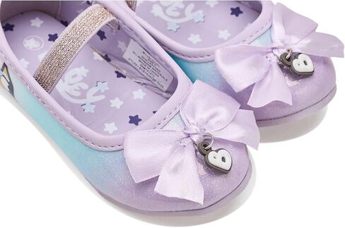 Ground Up Girls Bluey Ballet Flat (Toddler), Lilac Purple, 10 in Kuwait