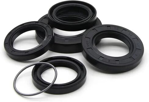 ID 32mm NBR Oil Seal TC-32 * 50/52/55/58/60/62/65/72 * 5/7/8/10/12mm Nitrile Rubber Shaft Double Lip Oil Seals Gasket(2pcs,32x42x7mm) in Saudi Arabia