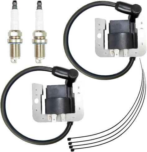 2X ملف الإشعال 24-584-36-S مع استبدال شمعة الإشعال لمحرك Kohler CH22 CV22 CH25 CV25 CH23 CH730 CH740 Command Pro Twin Engine in Kuwait