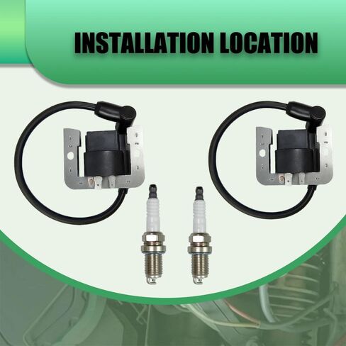 2X ملف الإشعال 24-584-36-S مع استبدال شمعة الإشعال لمحرك Kohler CH22 CV22 CH25 CV25 CH23 CH730 CH740 Command Pro Twin Engine in Kuwait