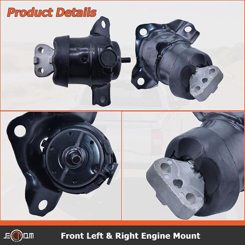 Front Engine Mounts L&R with Transmission Mount Kit Compatible with Silverado 1500 2019-2024 Fit for GMC Sierra 1500 2019-2024 Replace for 23353391, 85623476, 85623475 in Saudi Arabia