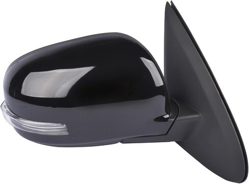 Right Passenger Side Rearview Power Heated w/Signal Replacement for 2014-2019 Mitsubishi Outlander 7632B354 7632B414XA 7632C568 Black in Saudi Arabia