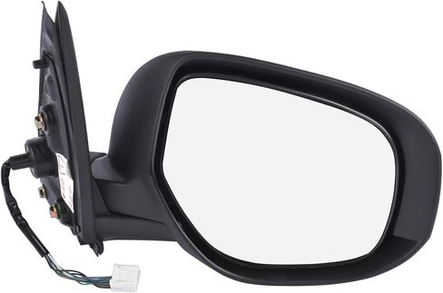 Right Passenger Side Rearview Power Heated w/Signal Replacement for 2014-2019 Mitsubishi Outlander 7632B354 7632B414XA 7632C568 Black in Saudi Arabia