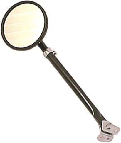 Omix-Ada | 11001.01 | Door Mirror Kit, Arm/Bracket, Round, Black | OE Reference: 663642K | Fits 1941-1964 Fords/Willys/Jeeps in Saudi Arabia