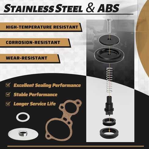 803062T1 Poppet Valve Kit for Mercury 135-200hp 2.0L 2.5L V6 R for Mariner XR4 XR6 Magnum II Magnum III V175 V200 series in Kuwait