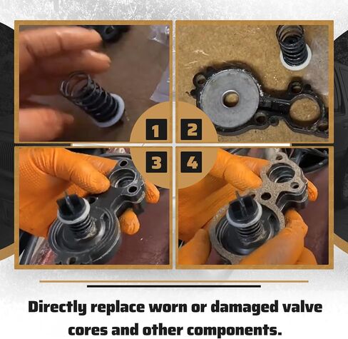 803062T1 Poppet Valve Kit for Mercury 135-200hp 2.0L 2.5L V6 R for Mariner XR4 XR6 Magnum II Magnum III V175 V200 series in Kuwait