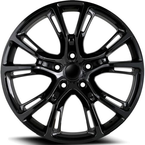PR137 Gloss Black Wheel with Painted (20 x 9. inches /5 x 71 mm, 34 mm Offset) in Saudi Arabia