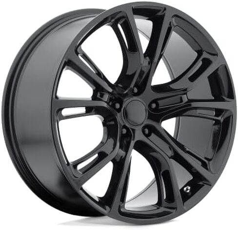 PR137 Gloss Black Wheel with Painted (20 x 9. inches /5 x 71 mm, 34 mm Offset) in Saudi Arabia