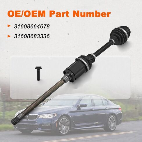 31608683336 Front Right CV Axle Shaft Compatible with BMW M550i xDrive G30 F90 2017-2020 31608664678 in Kuwait