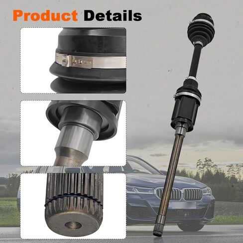 31608683336 Front Right CV Axle Shaft Compatible with BMW M550i xDrive G30 F90 2017-2020 31608664678 in Kuwait