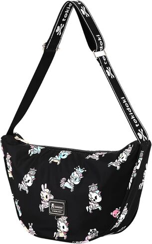 Tokidoki Unicorno Nylon Crossbody Bag Cartoon Shoulder Bag for Women Phone Bag Purse Wallet Credit Card Gift for Women Girls in Kuwait